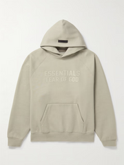 Logo-Appliquéd Cotton-Blend Jersey Hoodie