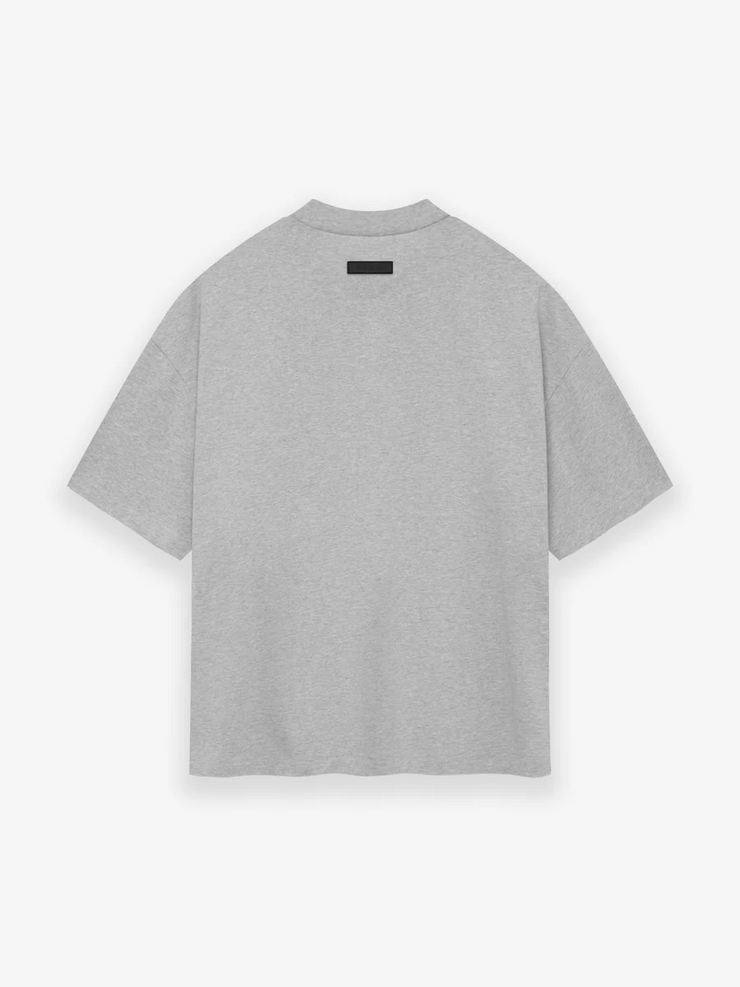 Fear of God Essentials Heavy Jersey T-Shirt - Light Heather Grey (SS24)