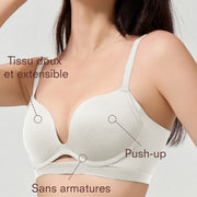 Office Elegance - Wireless Push-up Bra