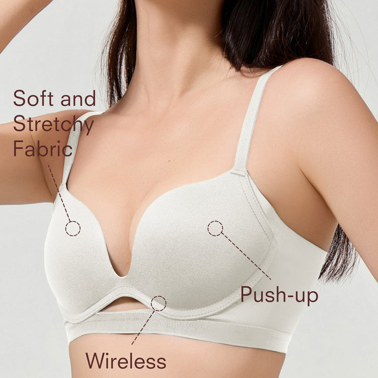 Office Elegance | Wireless Push-up Bra | Special Sale